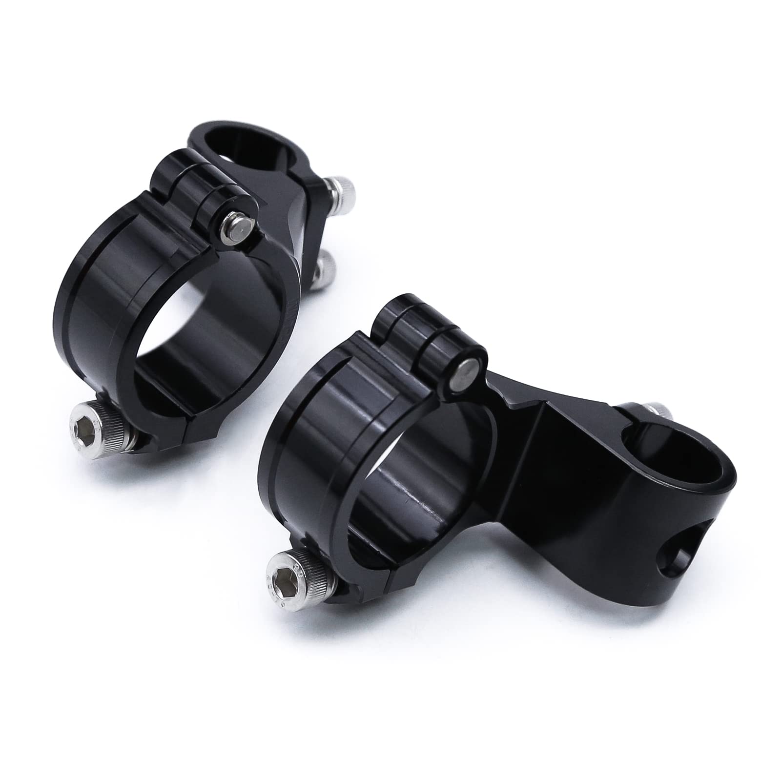 Amazon.com: 50MM Riser Motorcycle Clip On Handlebar Clamp Mount